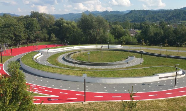 Informare de presă: Parcul din centrul comunei Prundu Bîrgăului a fost finalizat!