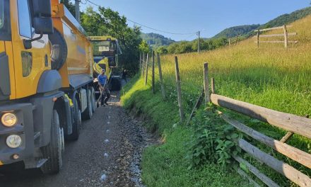 Anunț lucrări asfaltare Valea Ciorii